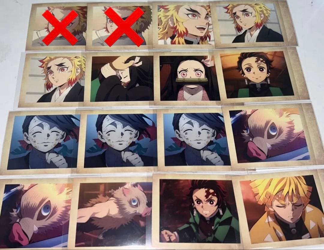 鬼滅の刃 ぱしゃこれ 無限列車編 40枚