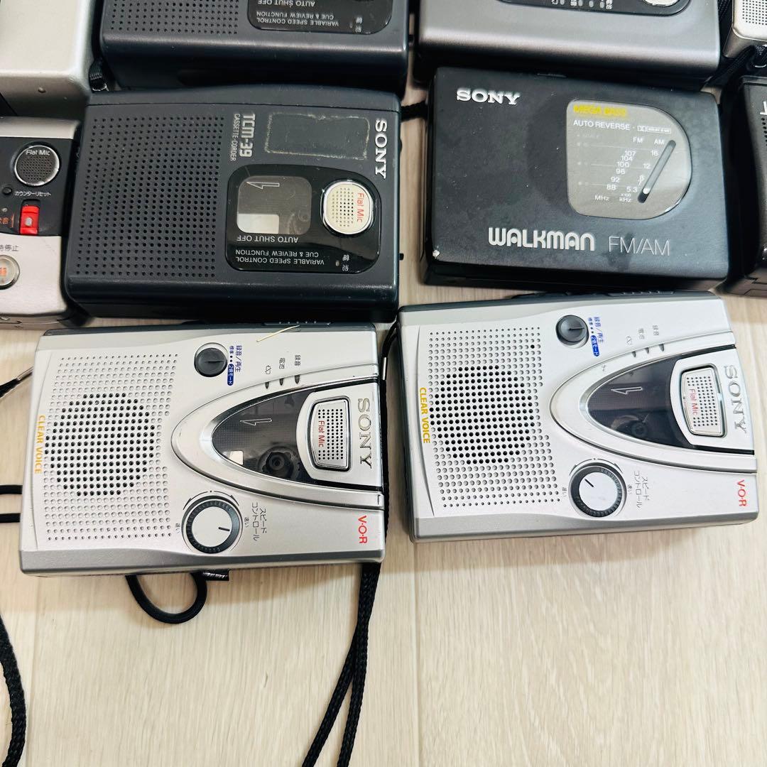 ジャンク　SONY ソニー　カセットレコーダー　まとめ　14台