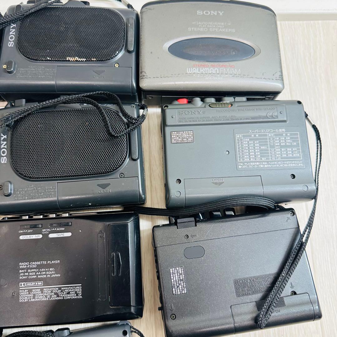 ジャンク　SONY ソニー　カセットレコーダー　まとめ　14台