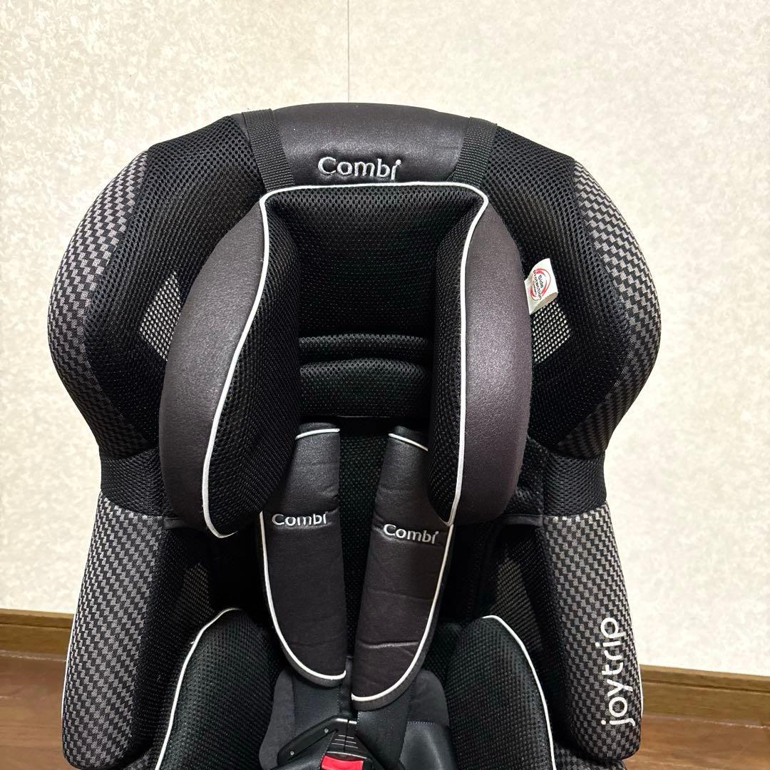 【良品】Combi ジョイトリップ エアスルー ブラック ジュニアシート