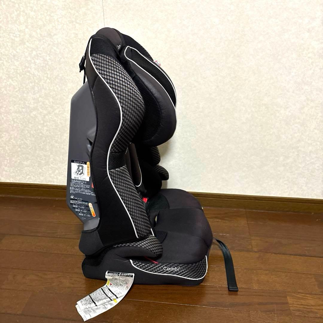 【良品】Combi ジョイトリップ エアスルー ブラック ジュニアシート