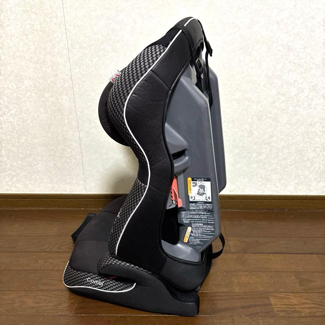 【良品】Combi ジョイトリップ エアスルー ブラック ジュニアシート