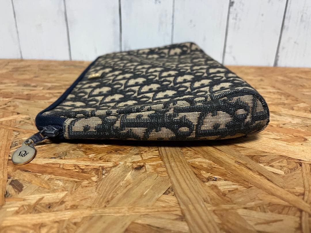 ディオール ヴィンテージ トロッター ロゴパターン クラッチバッグ ポーチ