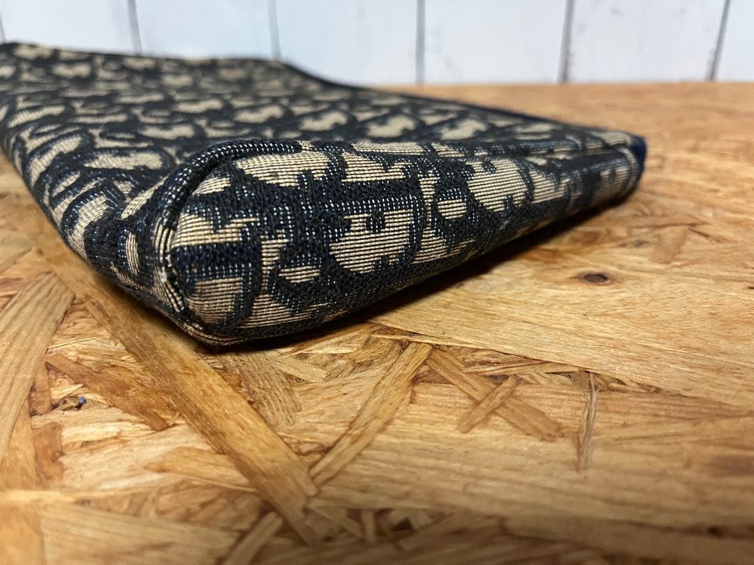 ディオール ヴィンテージ トロッター ロゴパターン クラッチバッグ ポーチ