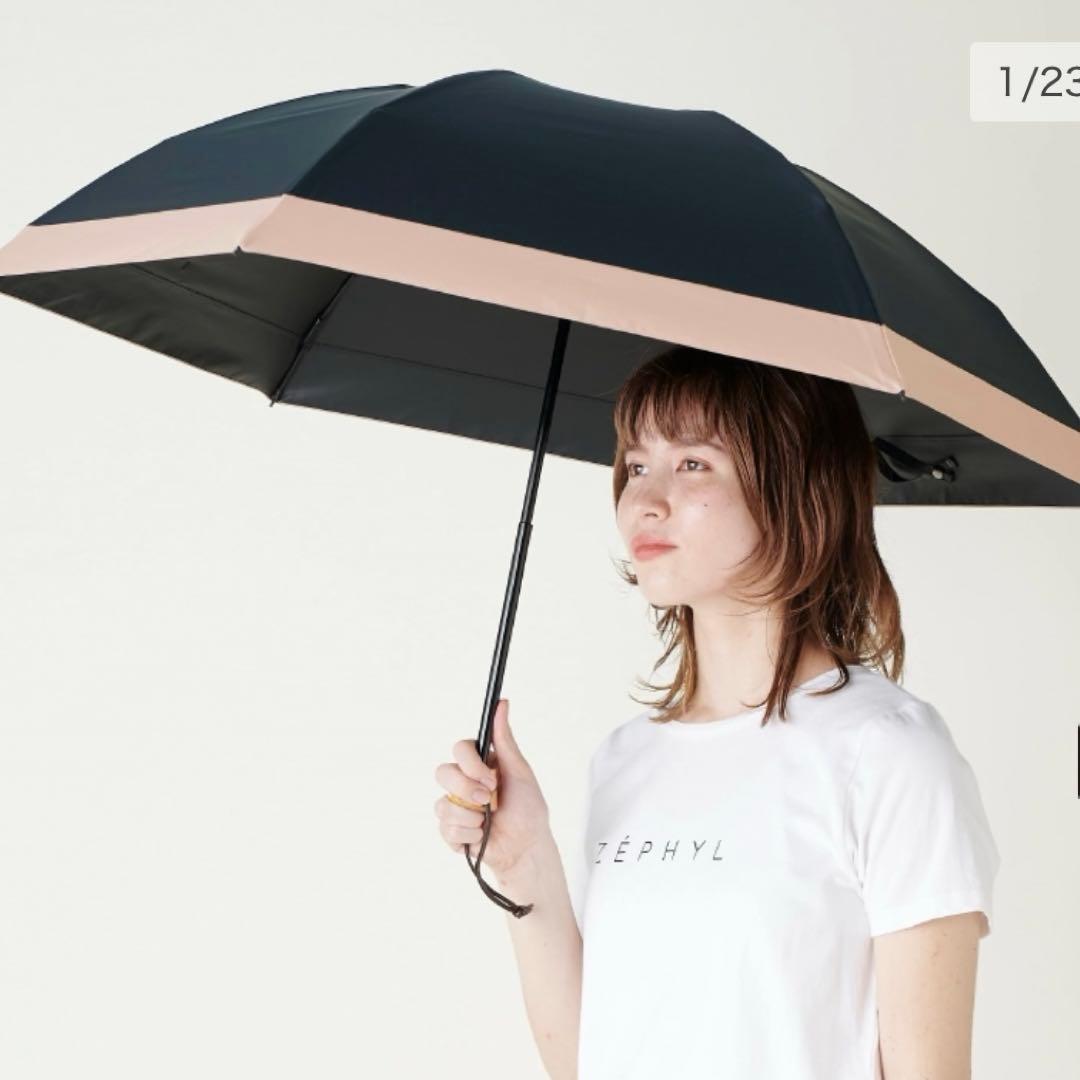 【未使用】サンバリア100 折りたたみ日傘　３段折 / コンビ