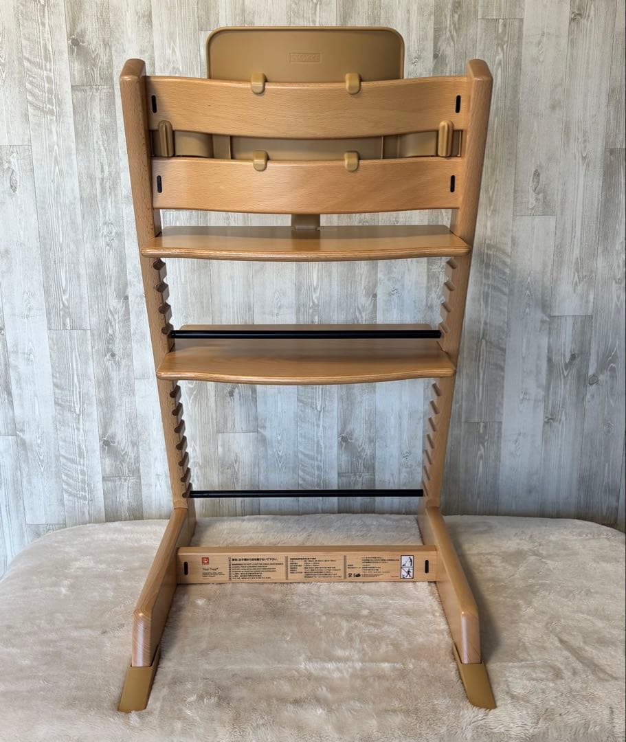 ストッケ　トリップトラップ　ベビーチェア+ベビーセット　ナチュラル　シリアル6