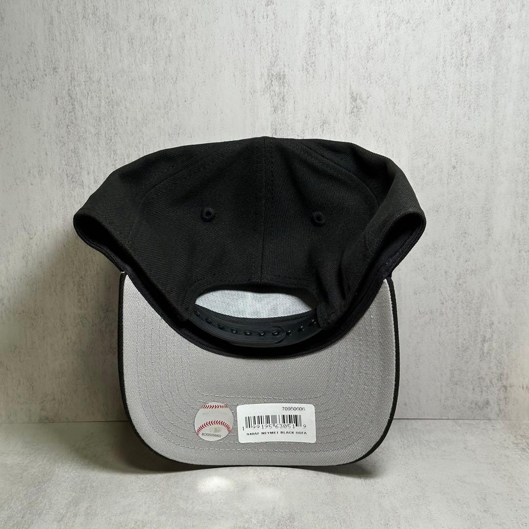 【海外限定モデル】 メッツ 9FORTY A-Frame ブラック キャップ ③