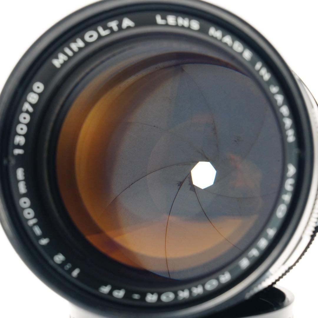 【希少】ミノルタ AUTO TELE ROKKOR-PF 100mm F2 80