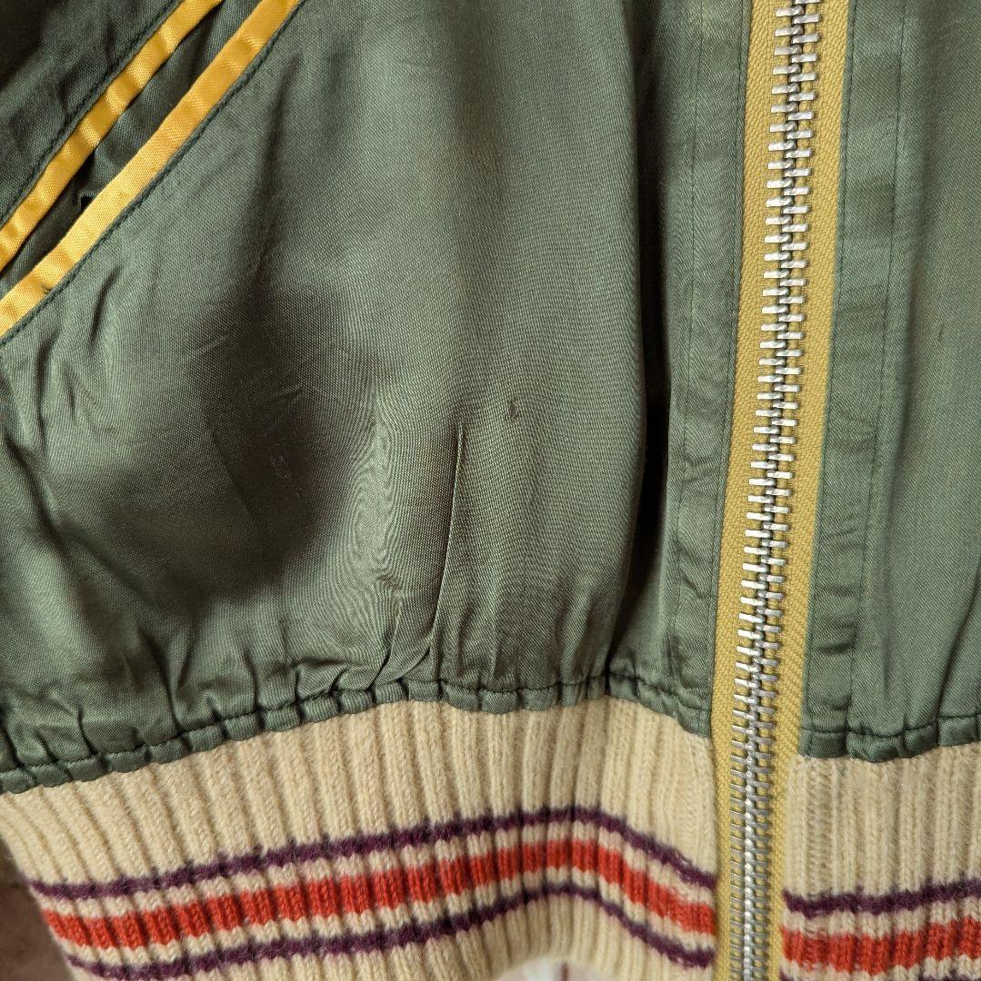 ⭐【珍品‼ロカビリー】MIRACLE WOMAN リバーシブル スカジャン 龍