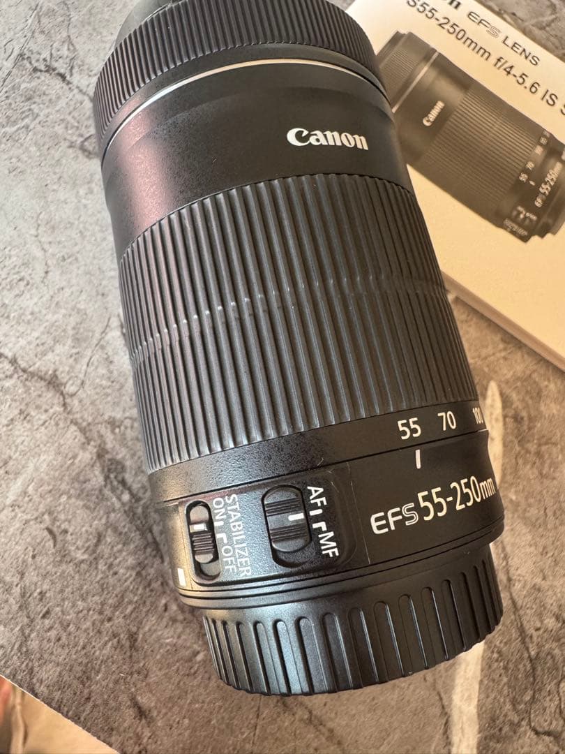 レンズ(ズーム) Canon EF-S55-250mm f/4-5.6 IS STM