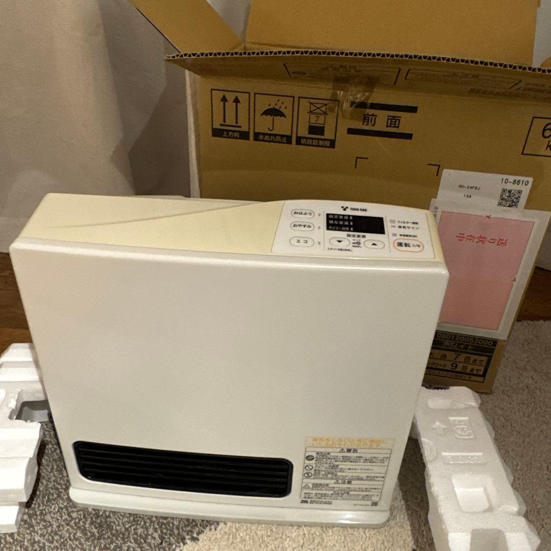 リンナイ　都市ガス用ガスファンヒーター　RC-Y2401E