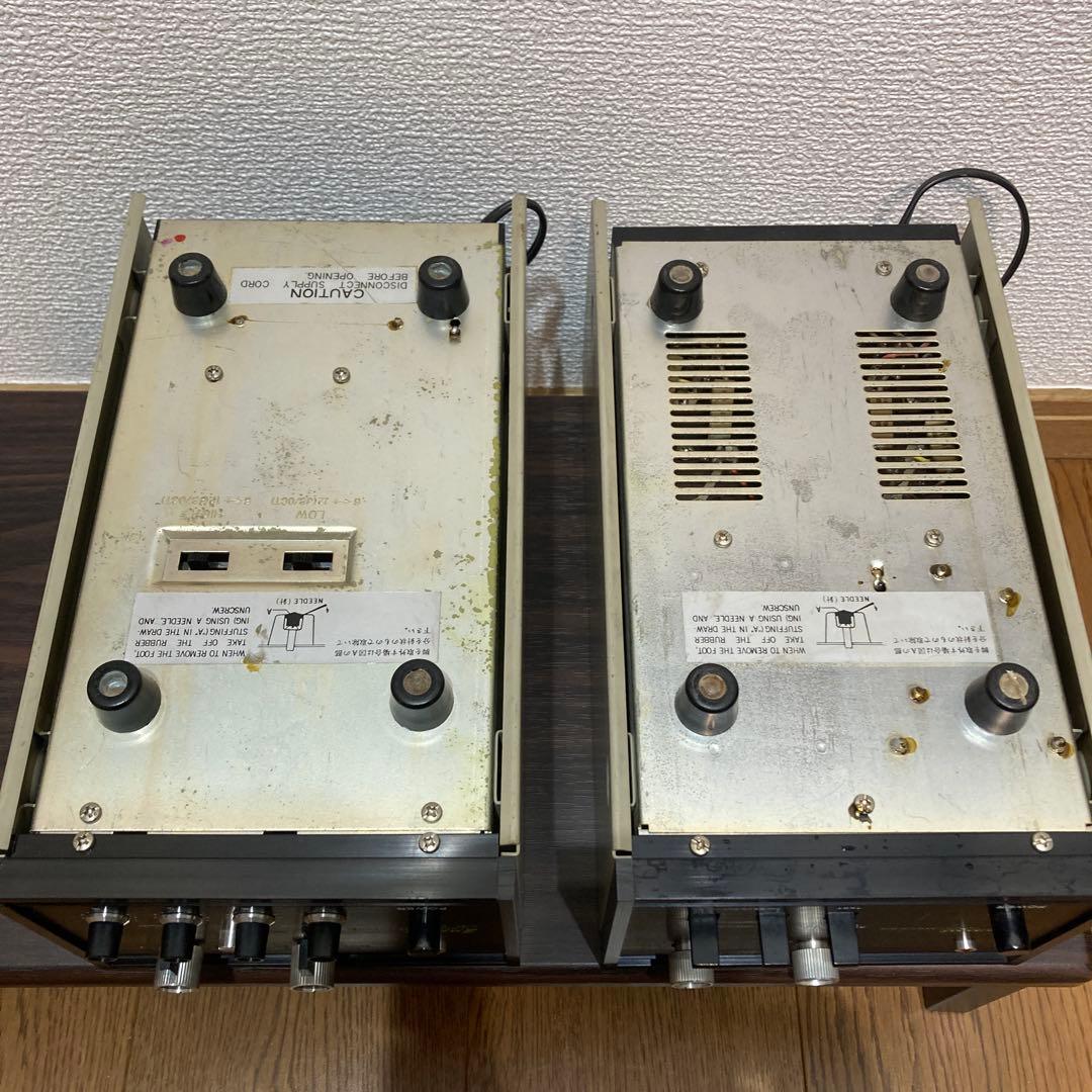 SANSUI BA-60(パワーアンプ)+CD-5 (チャンネルディバイダー)