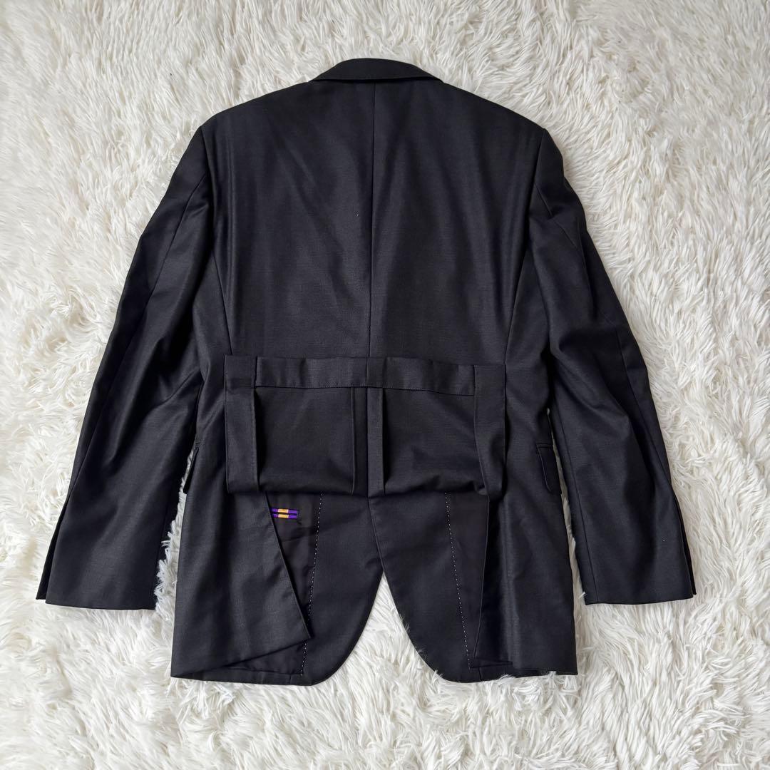 ポールスミス ロロピアーナ セットアップスーツPaul Smithストライプ2B