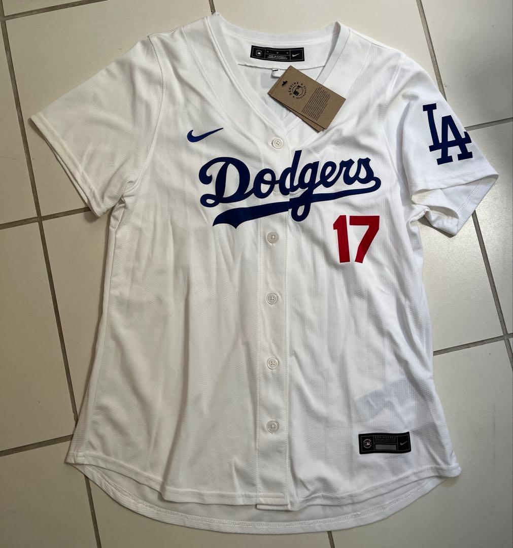 【新品】ドジャーススタジアム購入　公式ユニフォーム　レディースM 大谷翔平