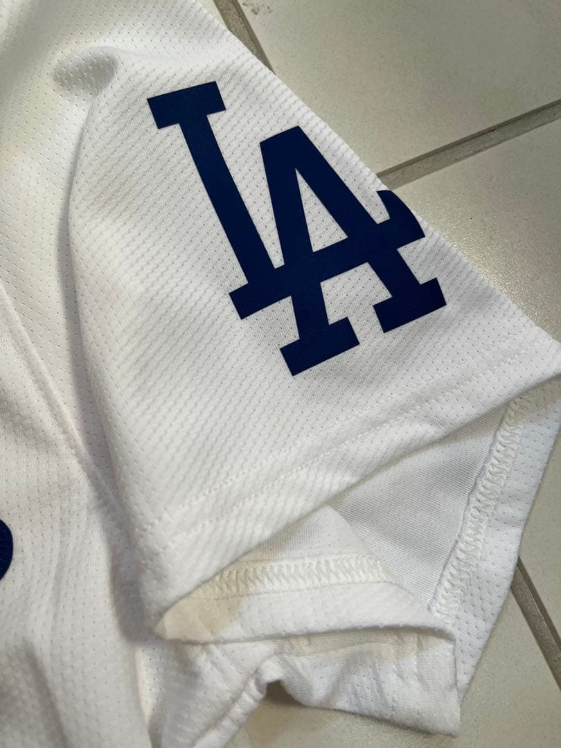 【新品】ドジャーススタジアム購入　公式ユニフォーム　レディースM 大谷翔平