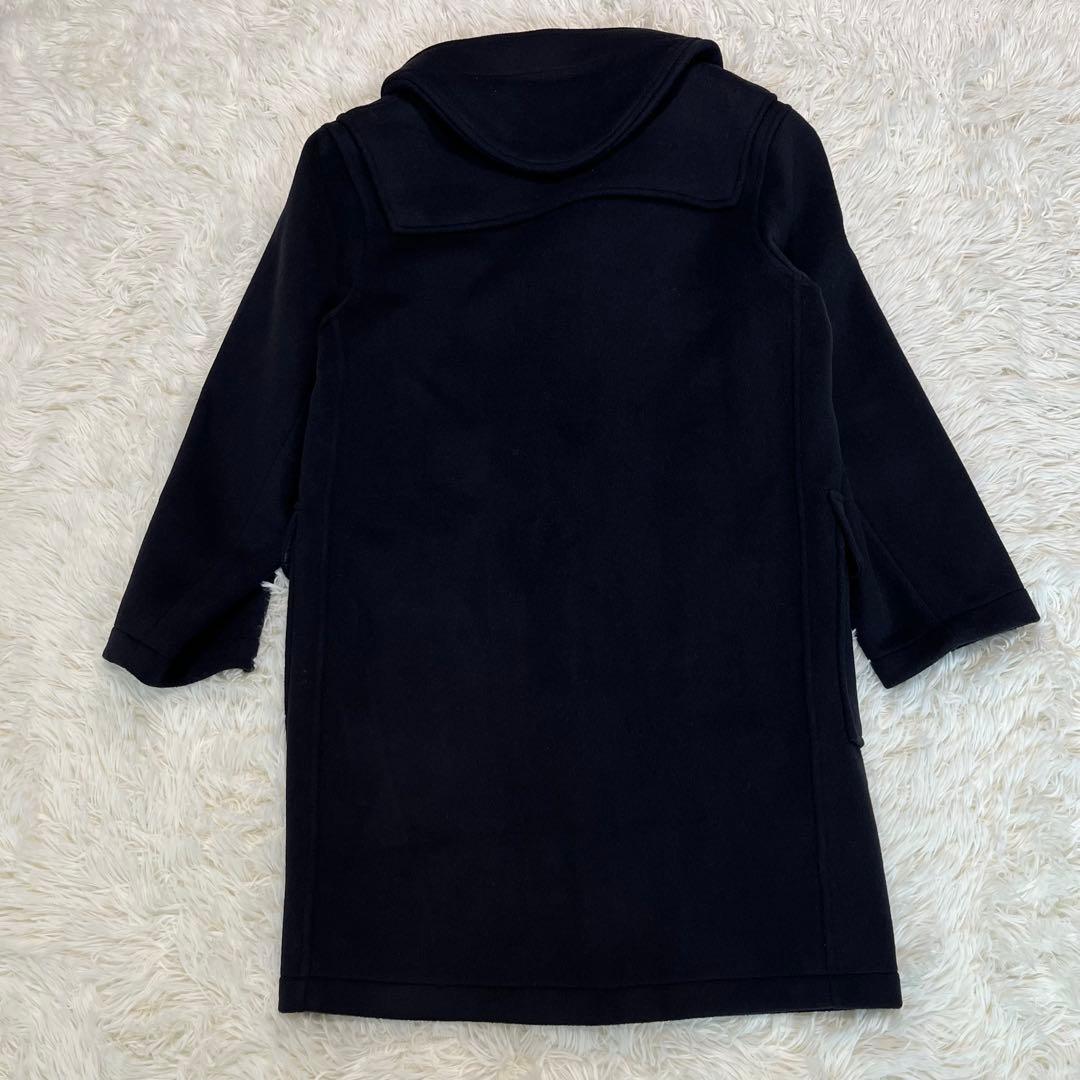 英国製✨グローバーオール ダッフルコート ネイビー　フード付　L相当