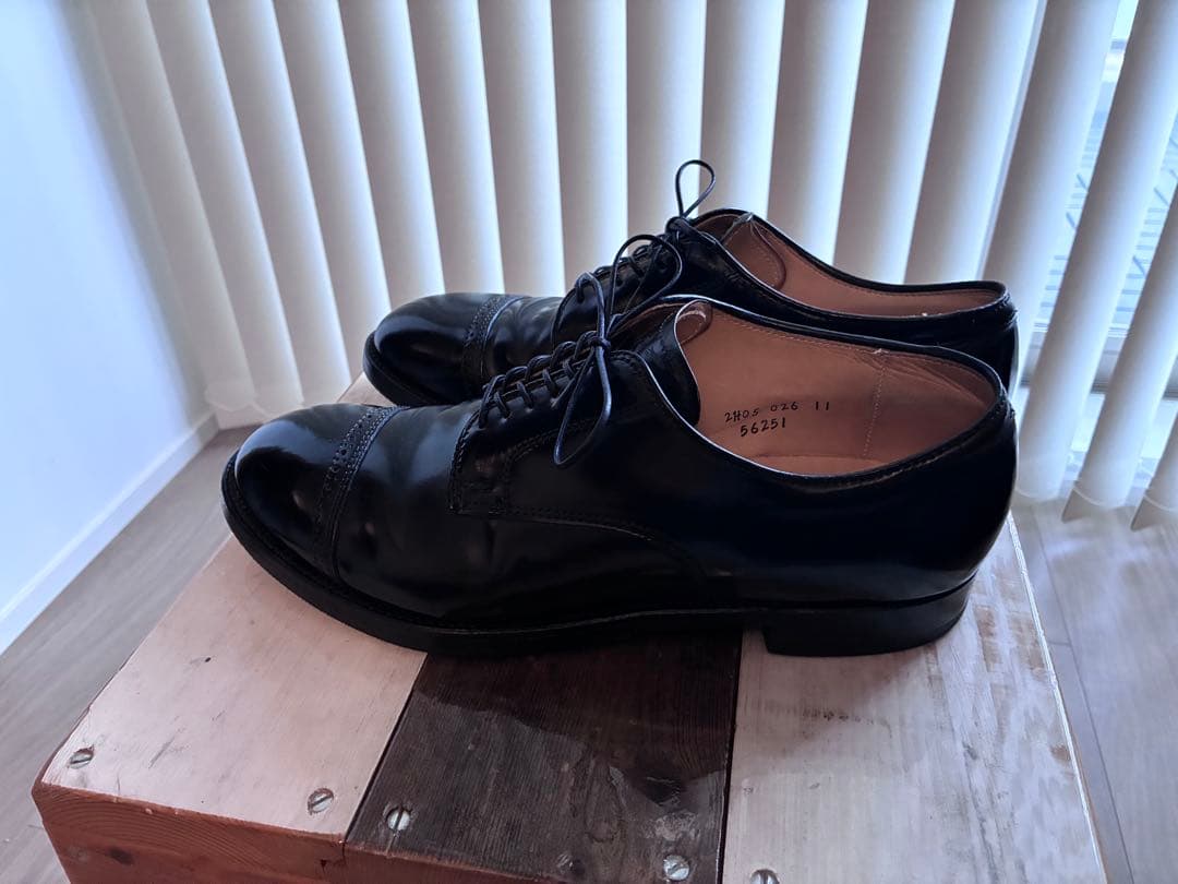 ALDEN オールデン コードバンキャップトゥ　 56251 ブラック