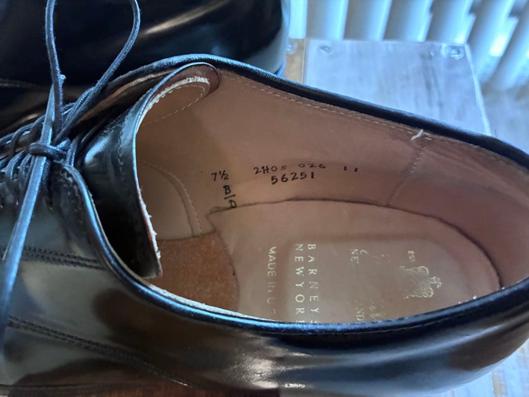 ALDEN オールデン コードバンキャップトゥ　 56251 ブラック