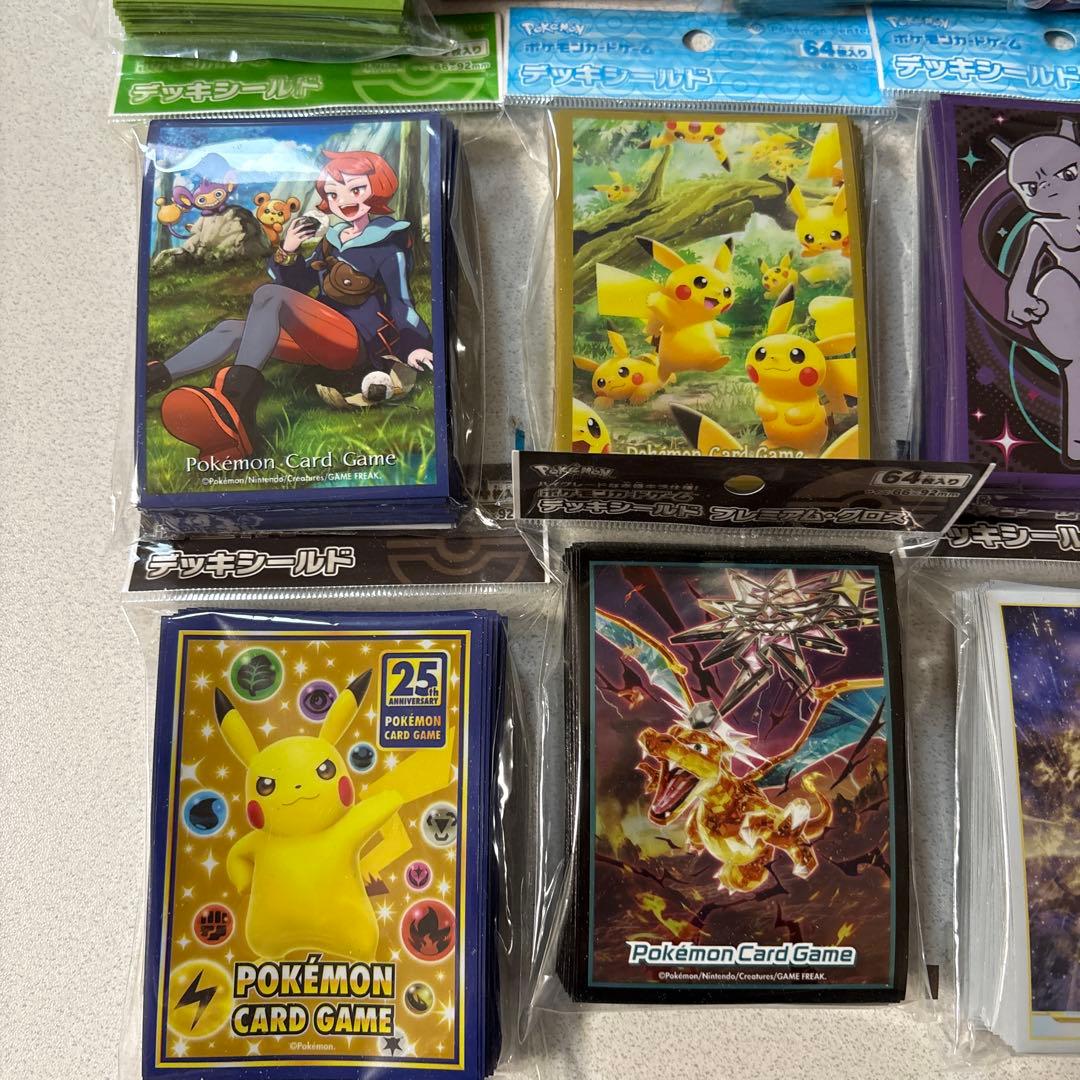 デッキシールド　17種　ポケモンカード　スリーブ　ポケカ