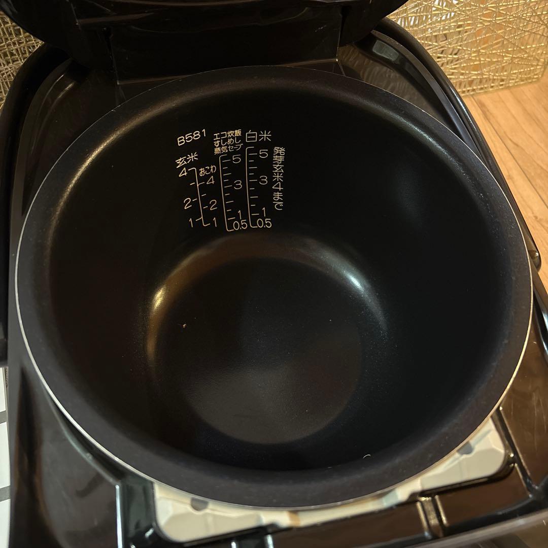 象印 圧力IH炊飯ジャー 極め炊き 炊飯器 NP-BK10型 5.5合炊き