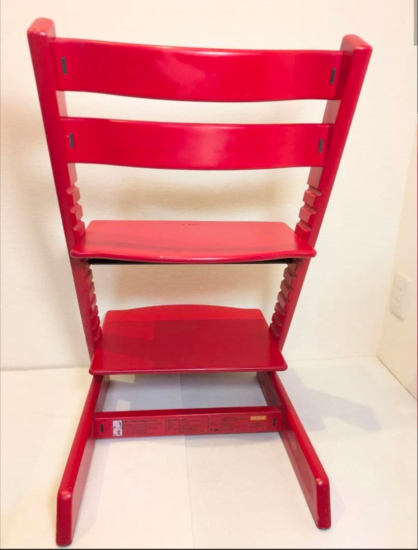 STOKKE トリップトラップ レッド 赤 シリアルナンバー 4 No.4