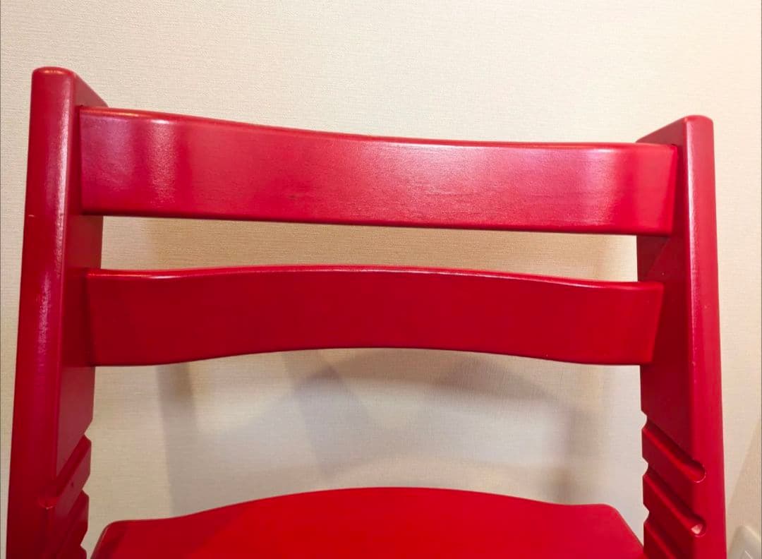 STOKKE トリップトラップ レッド 赤 シリアルナンバー 4 No.4