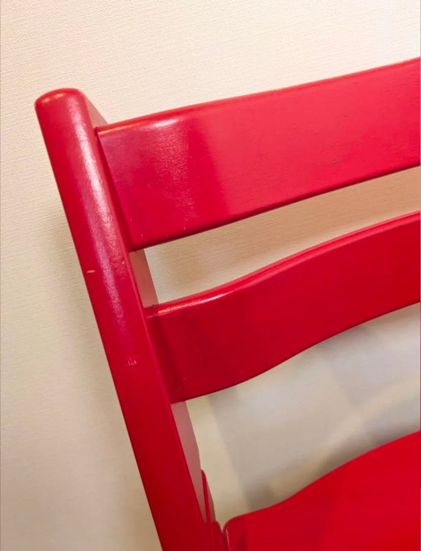 STOKKE トリップトラップ レッド 赤 シリアルナンバー 4 No.4