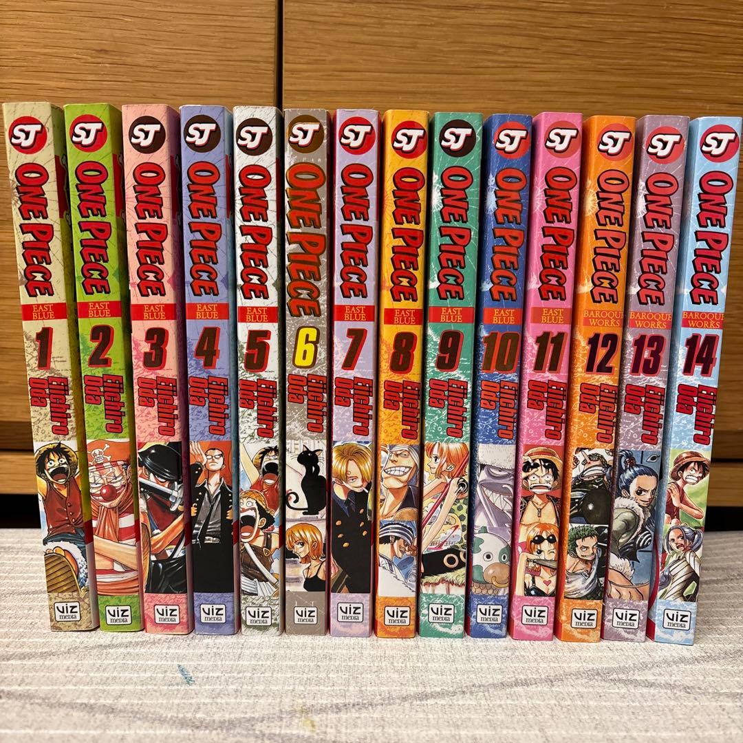 ワンピース 英語版 1〜14巻 ONE PIECE