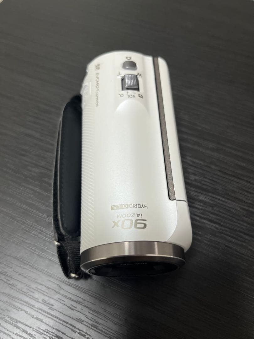 パナソニック HC-V480MS ビデオカメラ 白 動作確認済み　数回使用