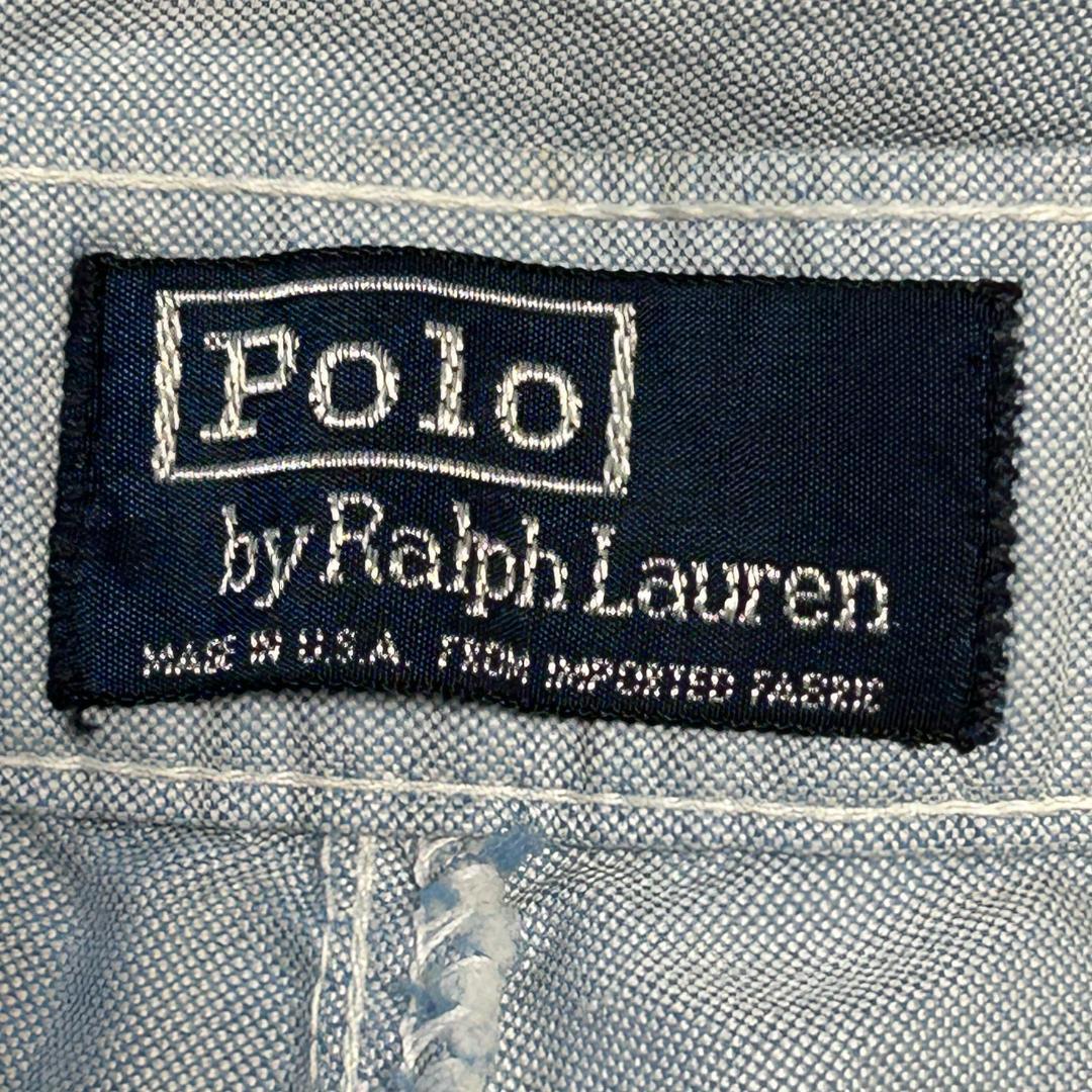 希少70s 80s　USA製　ラルフローレン　コットン　スラックス　アジャスター