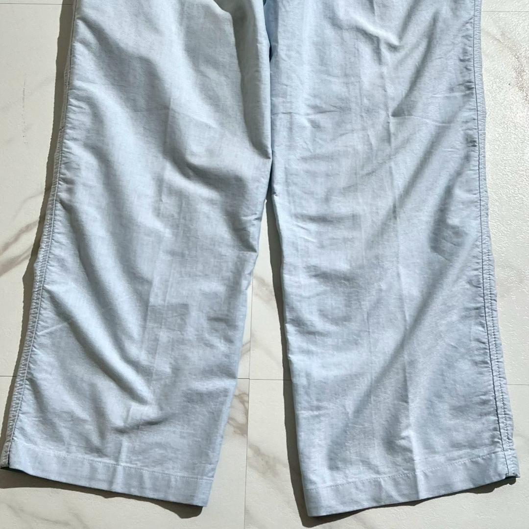 希少70s 80s　USA製　ラルフローレン　コットン　スラックス　アジャスター