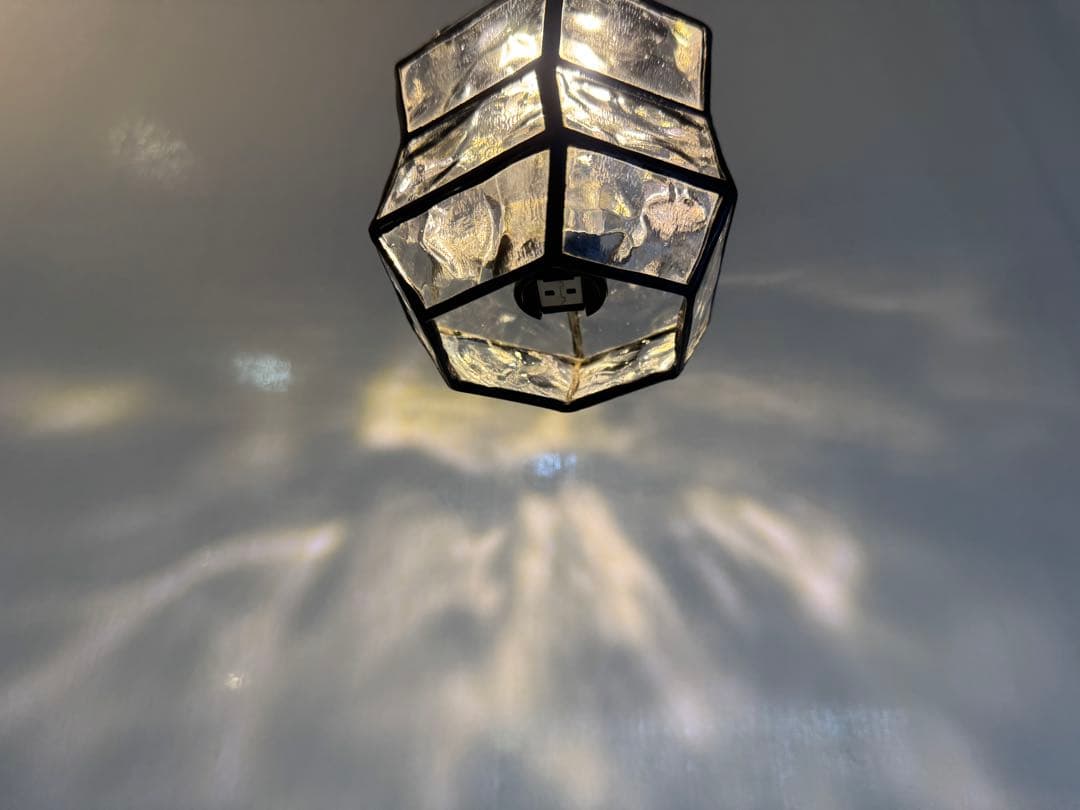 けーさん専用　peanuts clearー　ステンドグラス　ゴールゼロLEDラン