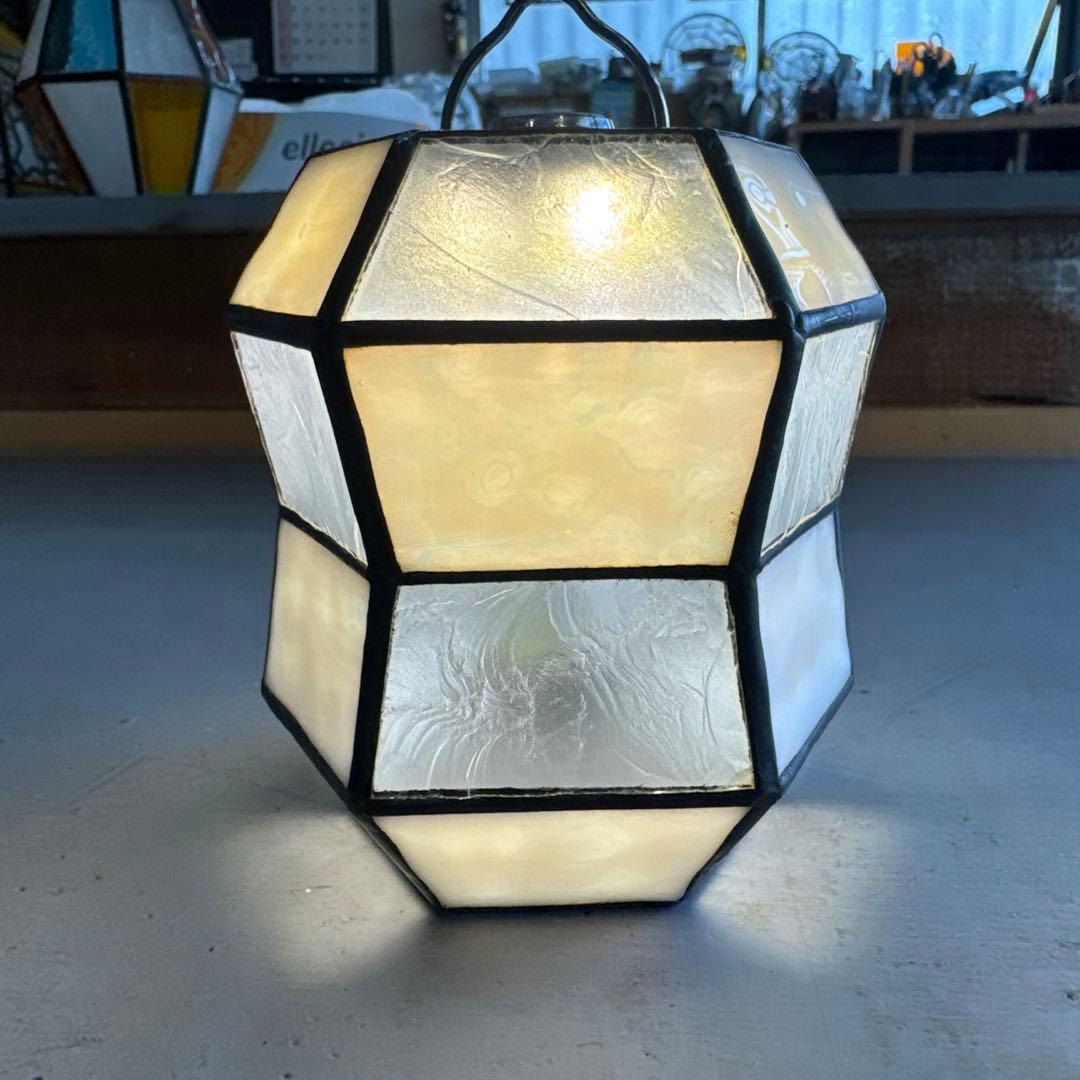 けーさん専用　peanuts clearー　ステンドグラス　ゴールゼロLEDラン