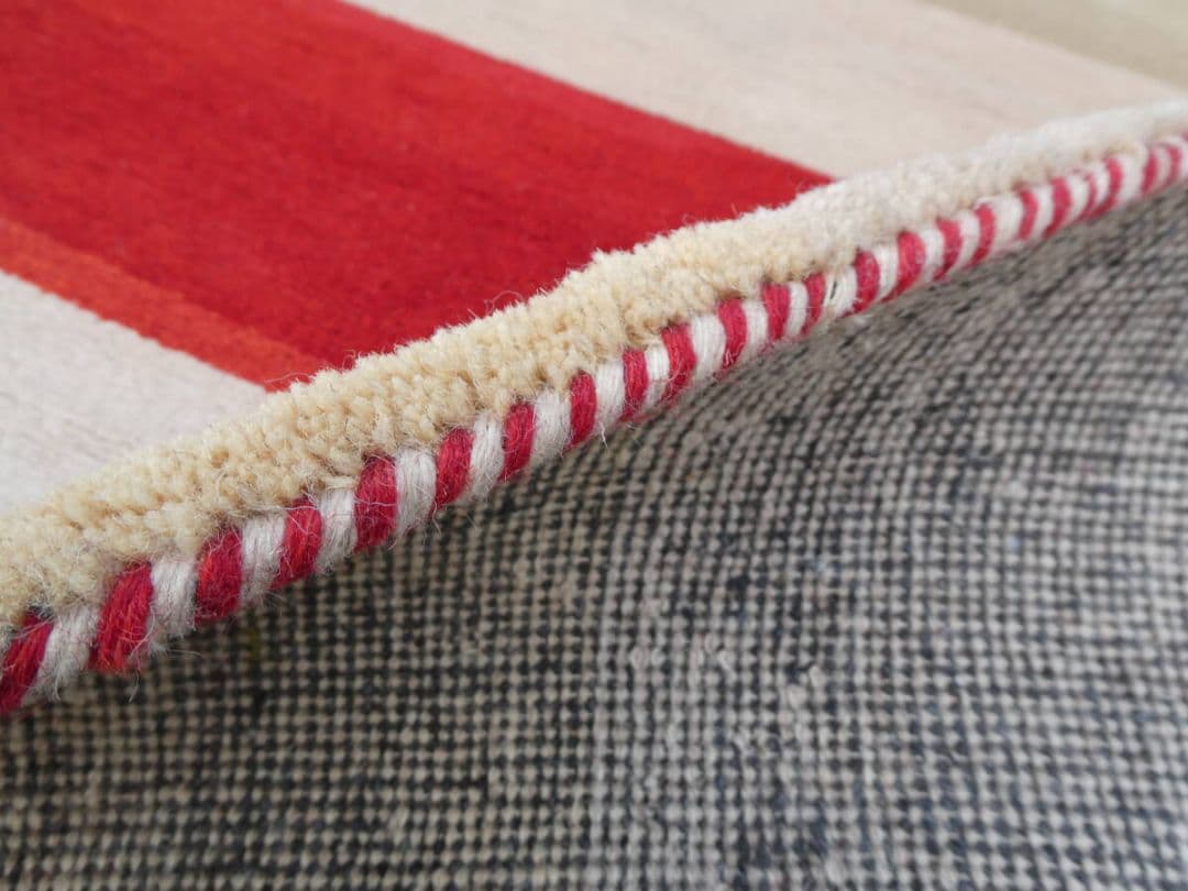 ㊗️お年玉㊗️　183×124cm　ギャッベ　手織り　ペルシャ絨毯　民族ギャッベ