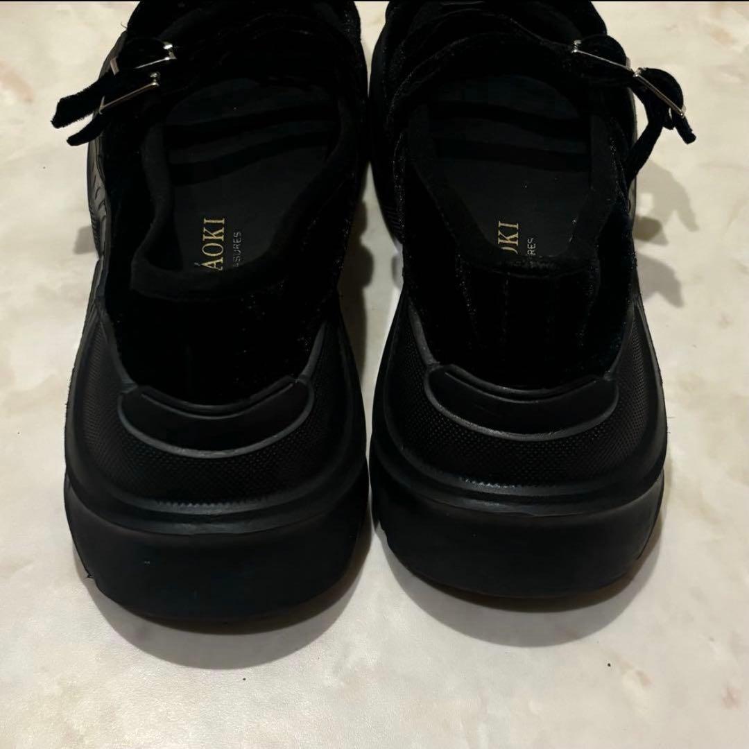 【美品】Giselle Black velvet×Black 36
