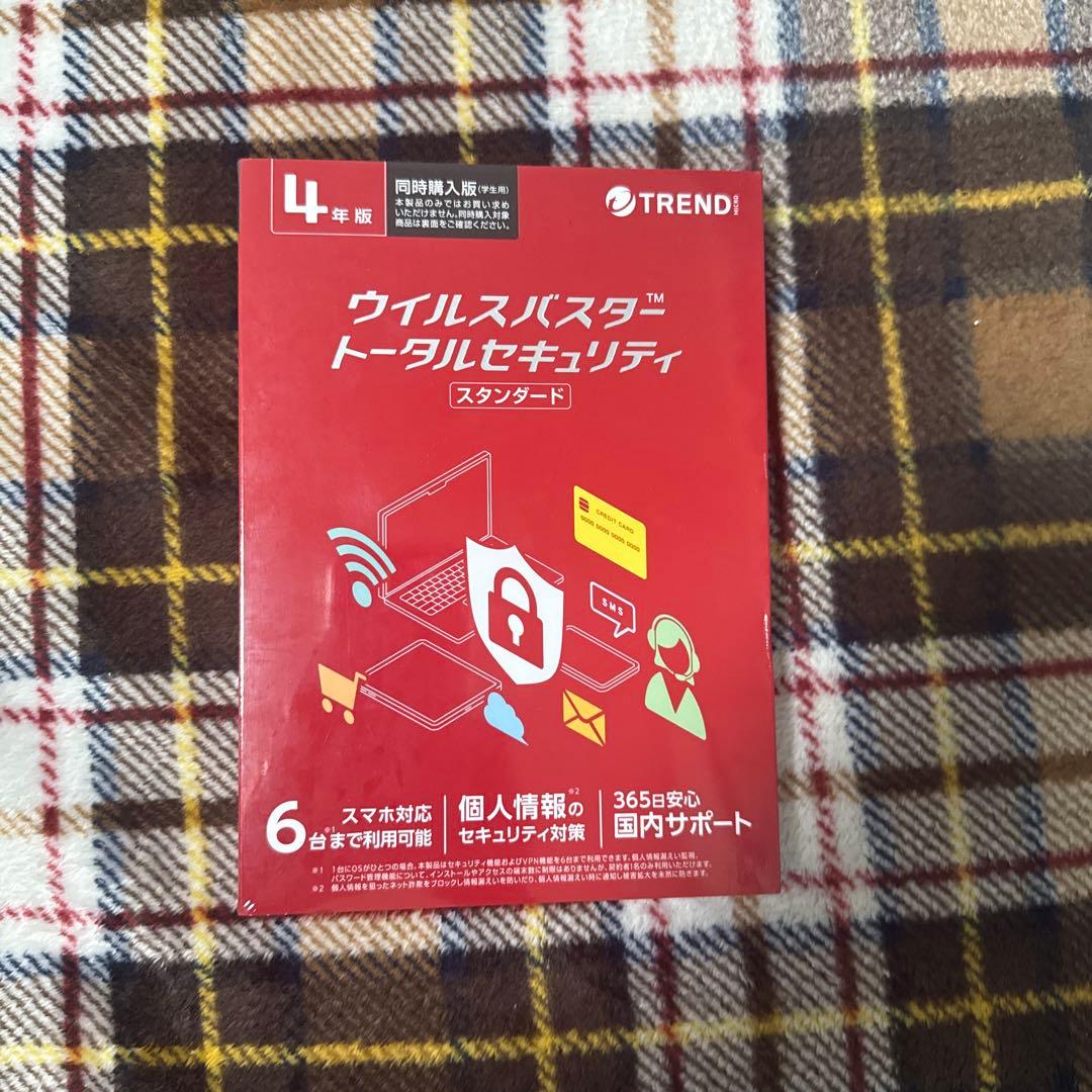 Tウイルスバスター トータルセキュリティ スタンダード 4年版