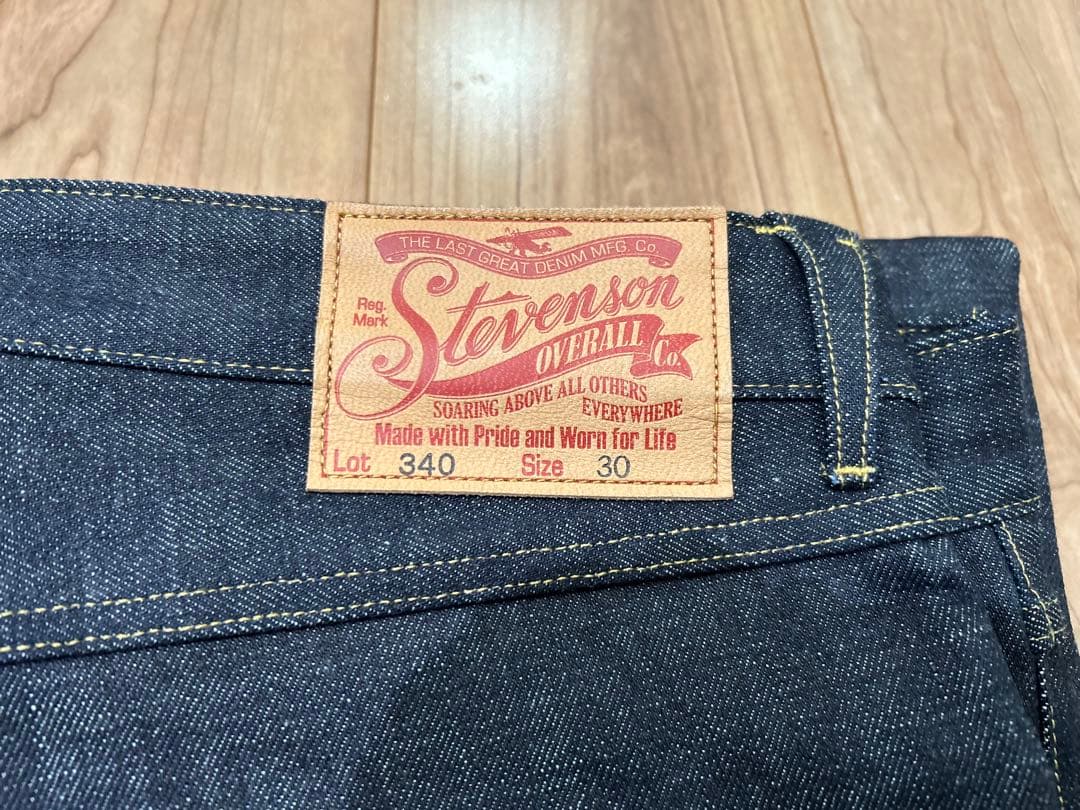 廃盤　デッド　スティーブンソンオーバーオール　340-RXX デニム　新品未使用