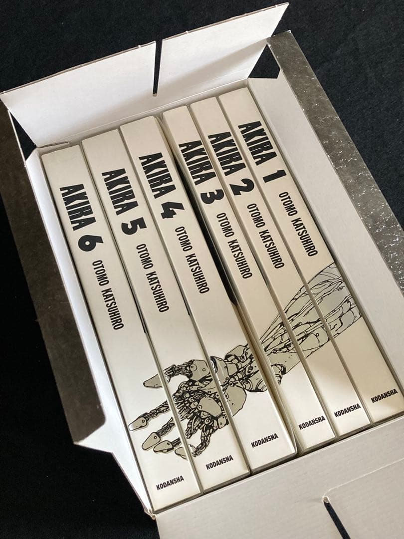 AKIRA 総天然色　全6巻セット 専用箱入り　大友克洋　講談社