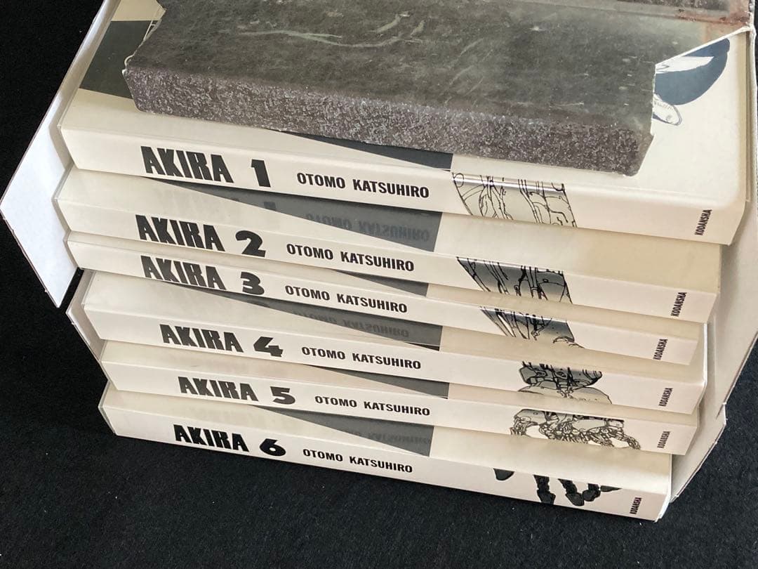 AKIRA 総天然色　全6巻セット 専用箱入り　大友克洋　講談社