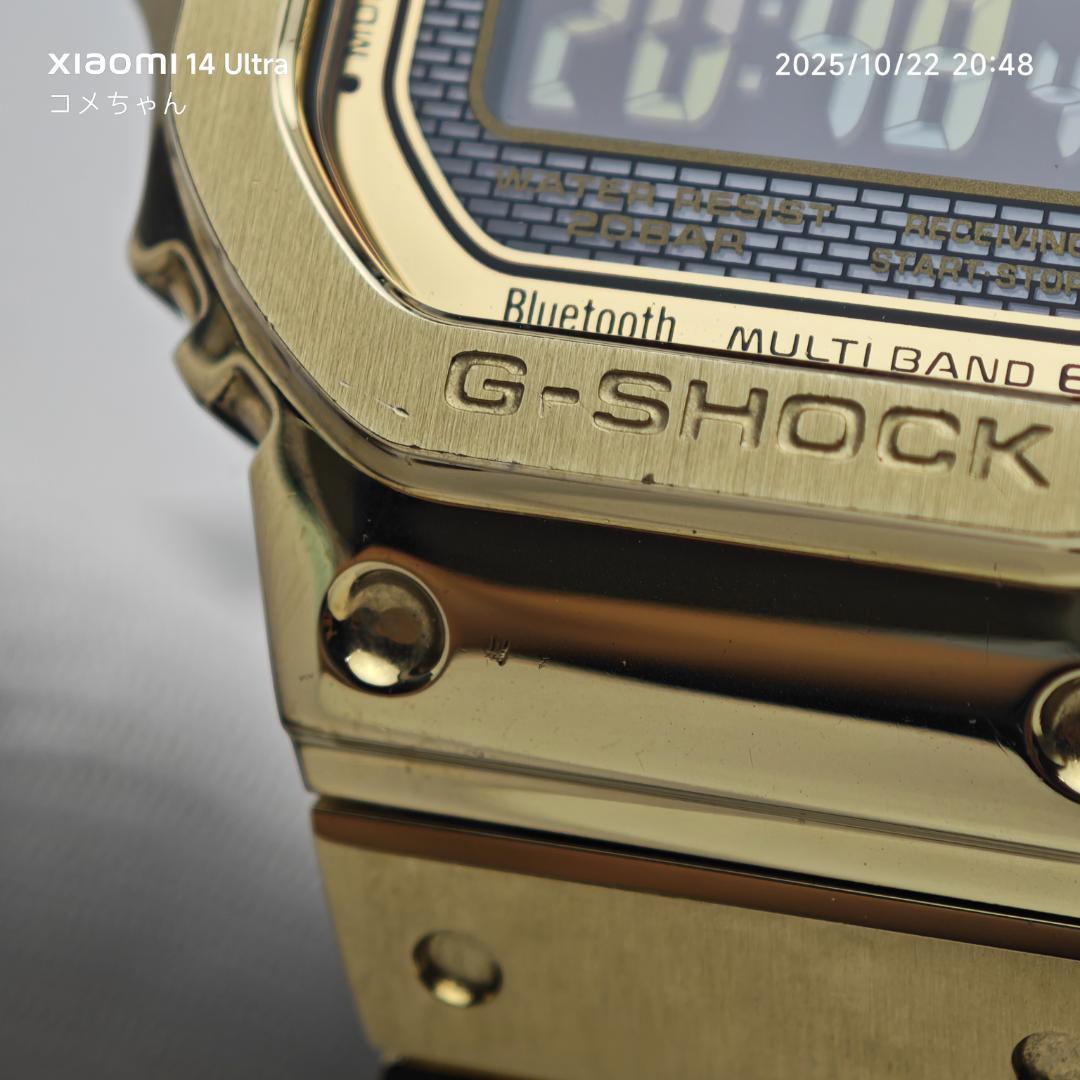 【良品】カシオ G-SHOCK　GMW-B5000GD-9JF