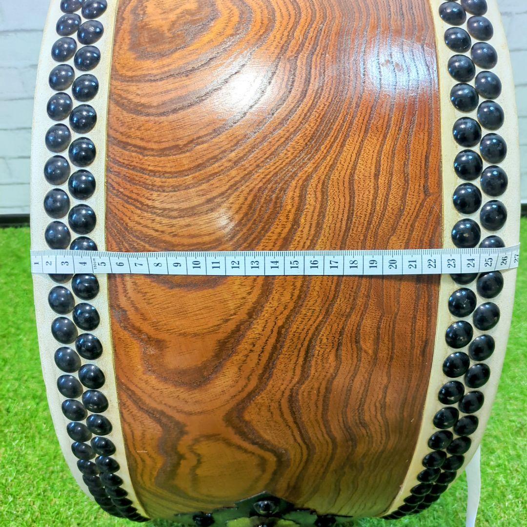 【良品】平太鼓 和太鼓　くり抜き胴　1尺7寸　特大