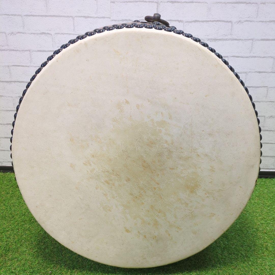 【良品】平太鼓 和太鼓　くり抜き胴　1尺7寸　特大