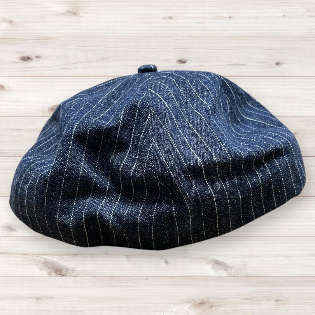 RRL キャスケット インディゴ ドットストライプ