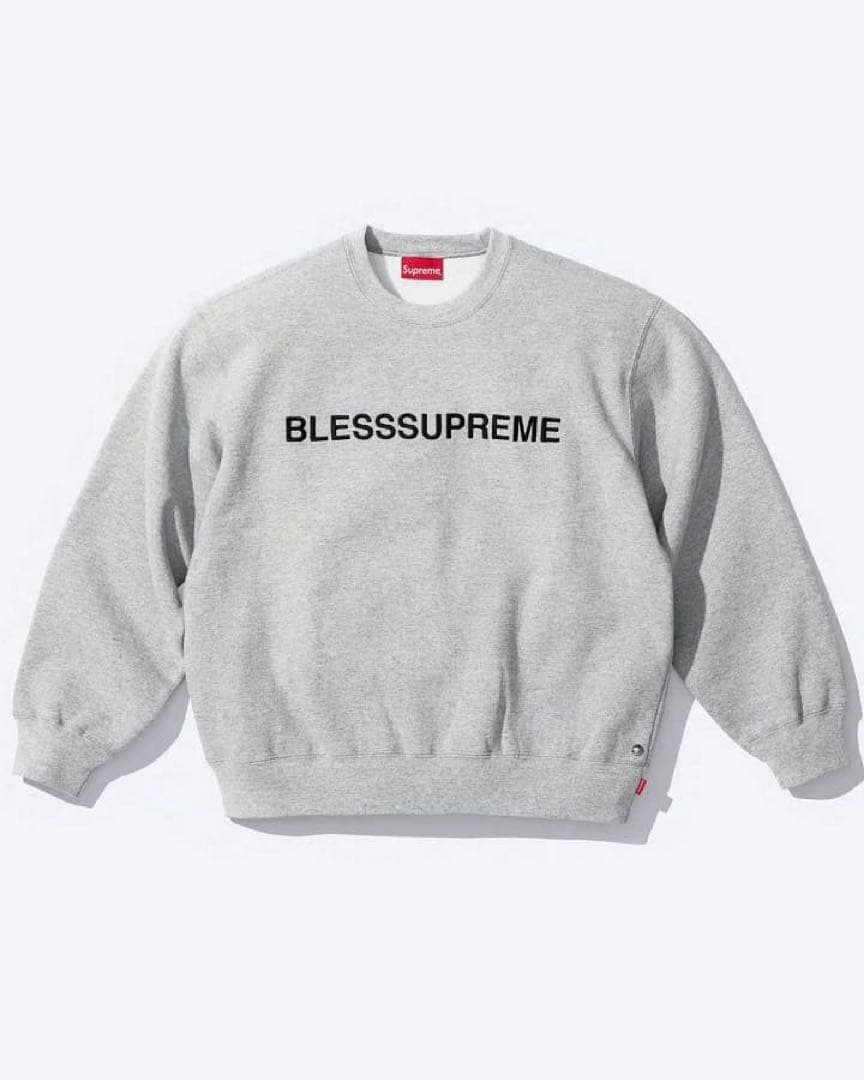 トップス Supreme x BLESS Crewneck Heather Grey M