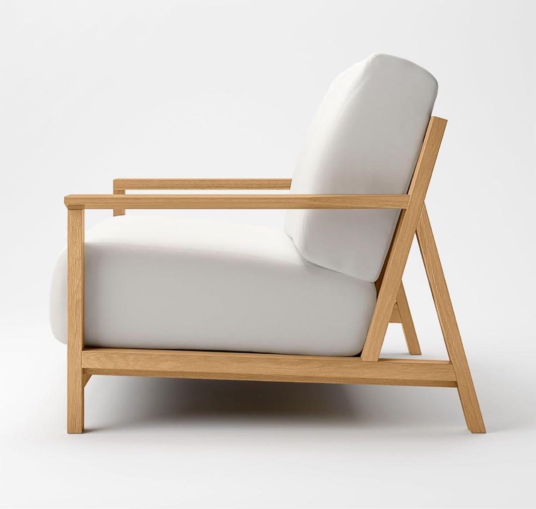 【送料込】無印良品　ウレタンポケットコイル２シーター