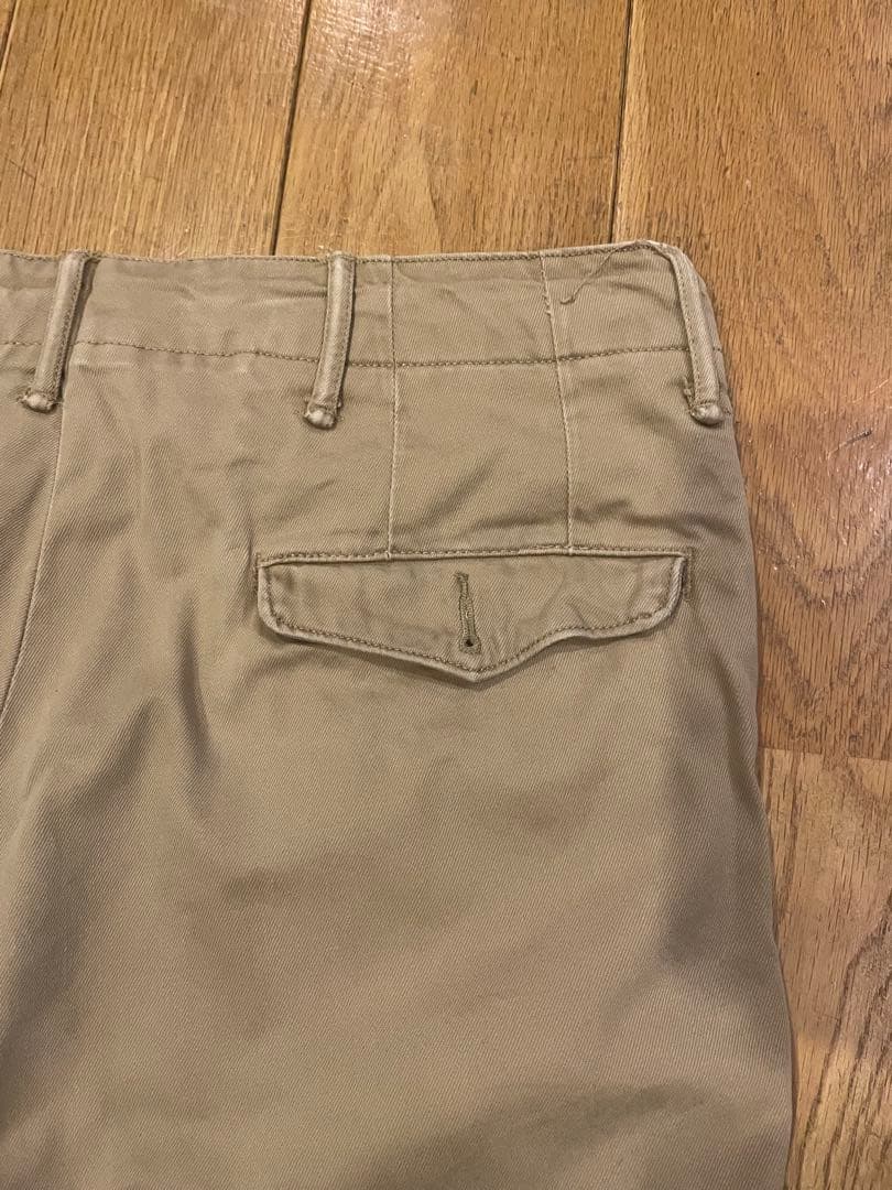 ダブルアールエル RRL オフィサーチノトラウザーズ チノパン