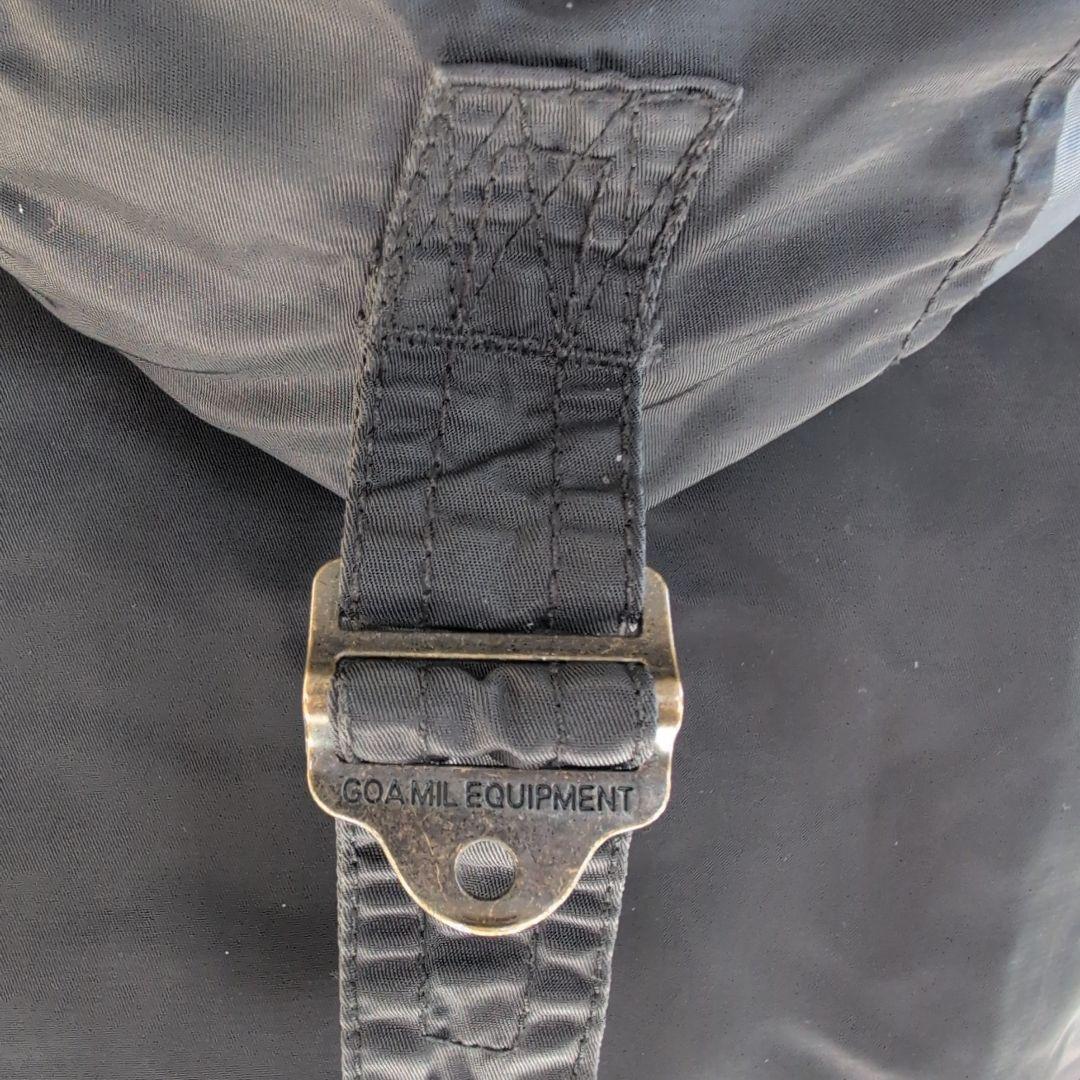 希少 goa ゴア　ラクーンファーコート　ミリタリー　モッズコート　ブラック