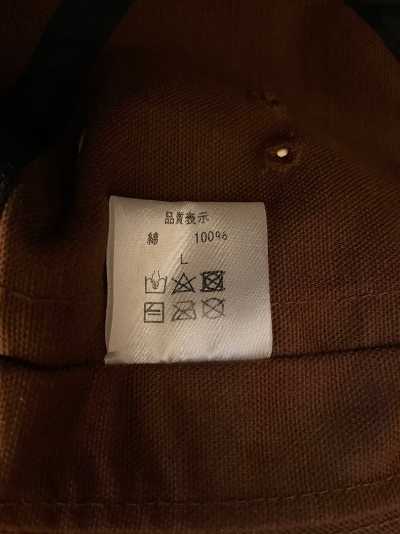 BONCOURA US NAVY HAT DUCK サイズL