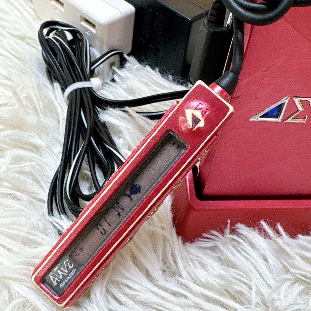 SHARP ポータブルMDプレーヤー MD-SS503-R レッド シャープ 赤