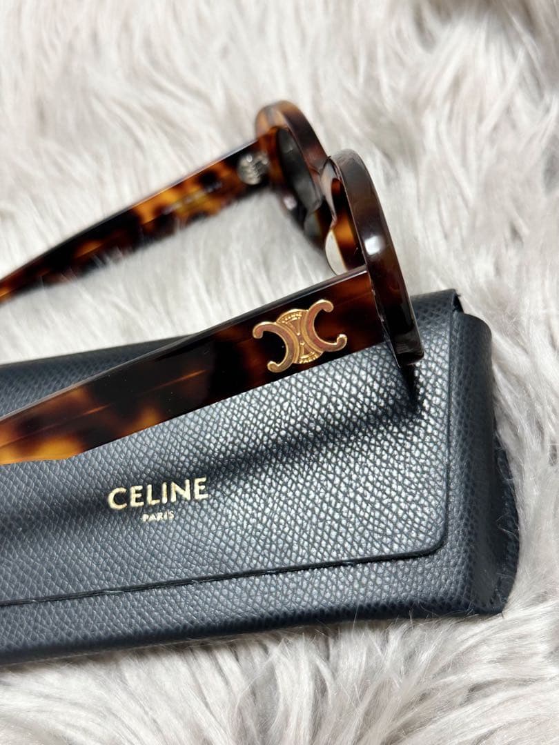 CELINE トリンオフ ベッコウ柄 サングラス